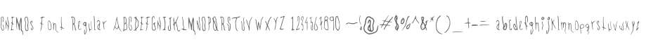 CHEMOs Font