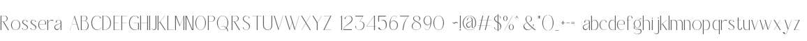 Rossera