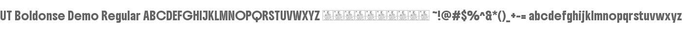 UT Boldonse Demo Cond