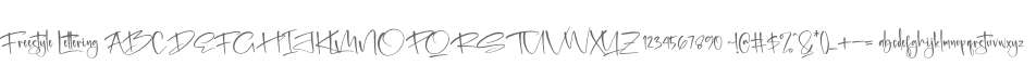 Freestyle Lettering