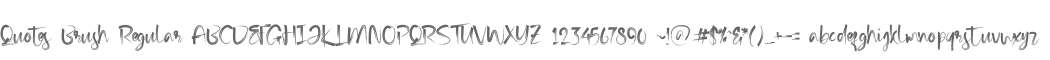 Quotes Brush Regular