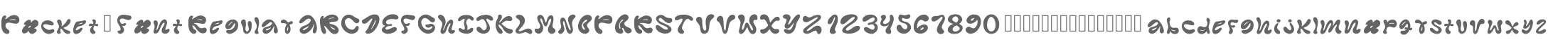 Pocket _ Font