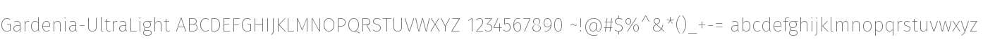 Gardenia UltraLight