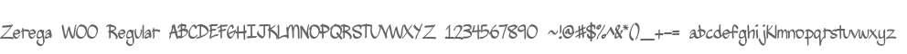 Zerega W00 Regular