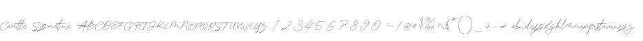 Contle Signature