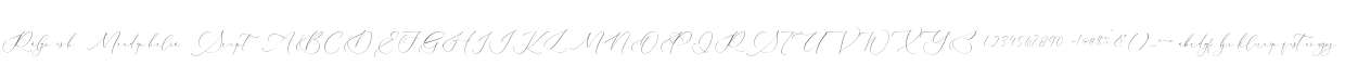Raligosh Mendophelia Script