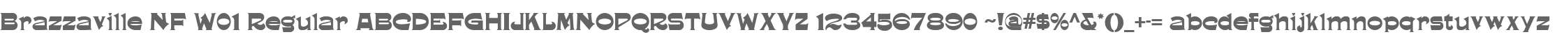 Brazzaville NF W01 Regular