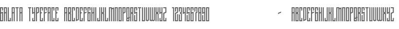 Galata Typeface