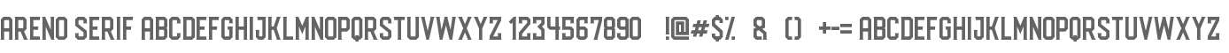 Areno Serif