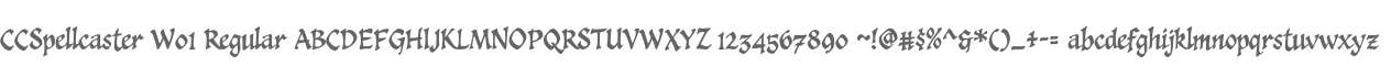 CCSpellcaster W01 Regular