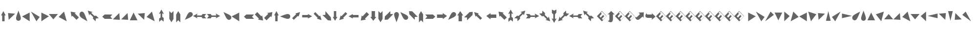 Dingbats 2.0 Arrows 3 OT W95 Rg