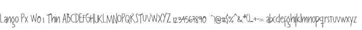 Lango Px W01 Thin