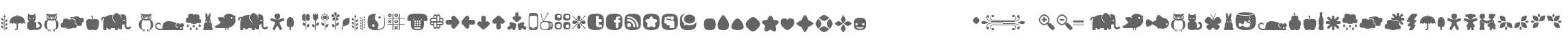 Fredoka dingbats