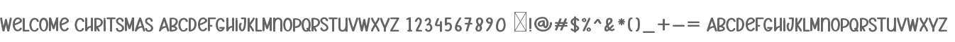 Welcome Chritsmas