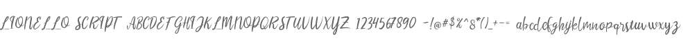 LIONELLO SCRIPT