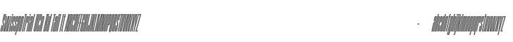 SwisspoTrial Ultra Condensed Tall