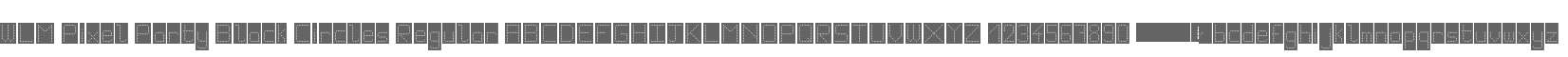 WLM Pixel Party Black Circles Regular