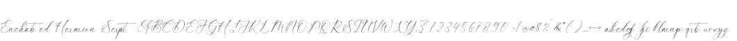 Enchanted Hermion Script