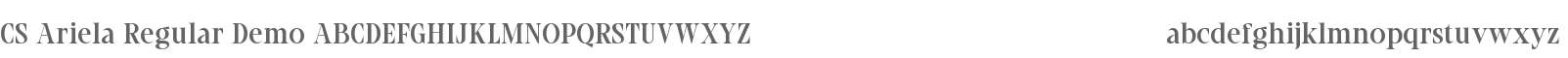 CS Ariela Demo