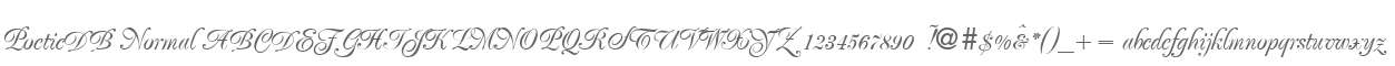 PoeticDB Normal