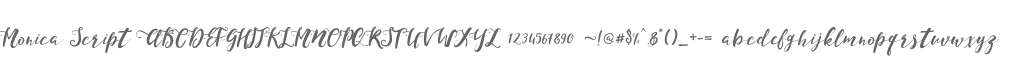 Monica Script