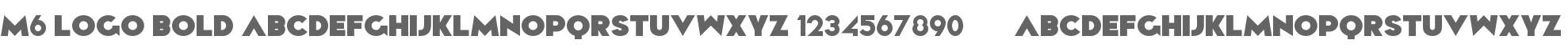 M6 Logo Bold
