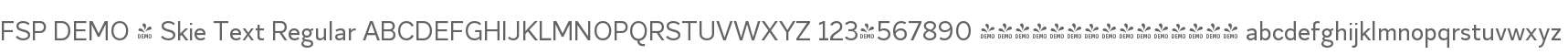 FSP DEMO - Skie Text