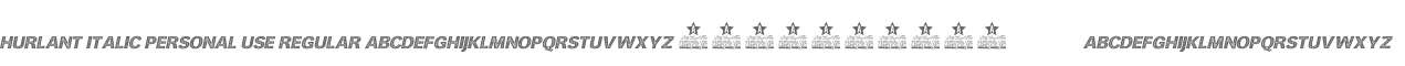 HURLANT ITALIC PERSONAL USE