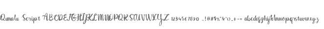 Qumalu Script