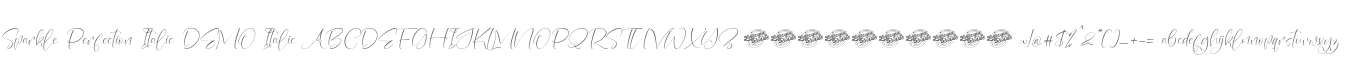 Sparkle Perfection Italic DEMO