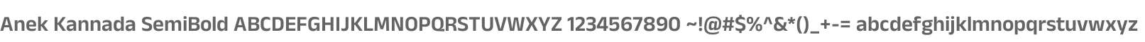 Anek Kannada SemiBold