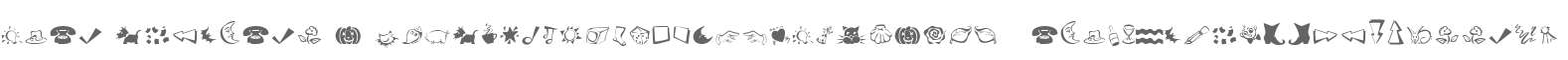 Scat Dingbats W95