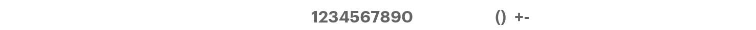 NumberBold