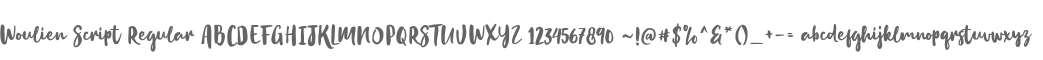 Woulien Script