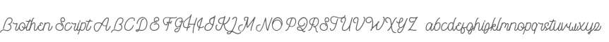 Brothen Script