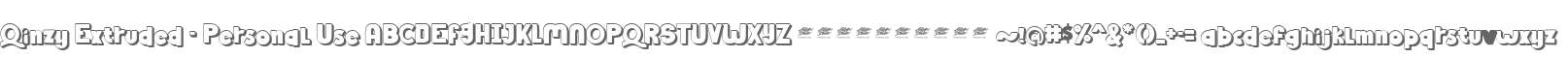 Qinzy Extruded - Personal Use
