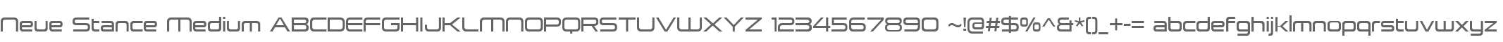 Neue Stance Med