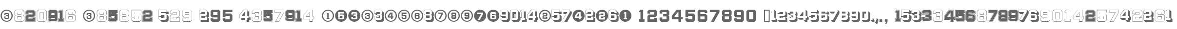 Display Digits Two W95 Regular
