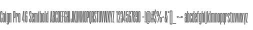 Coign Pro 46 Semibold
