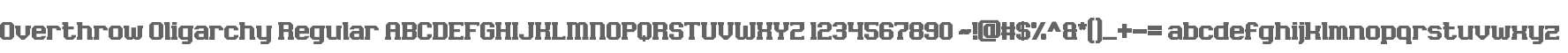 Overthrow Oligarchy