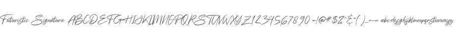Futuristic Signature