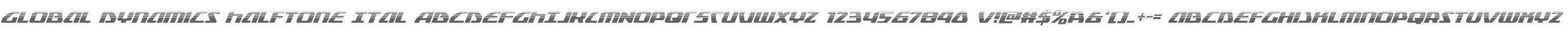 Global Dynamics Halftone Ital