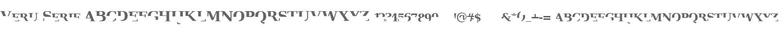Veru Serif