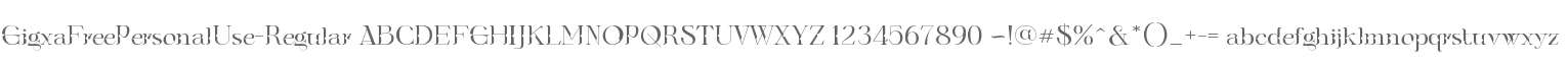 Gigxa Free Personal Use