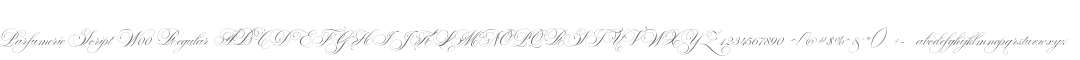 Parfumerie Script W00 Regular