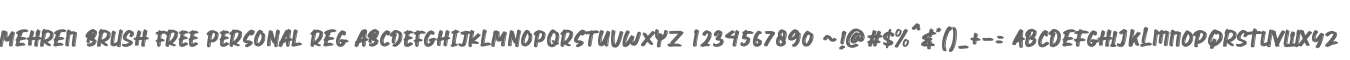 Mehren Brush FREE PERSONAL