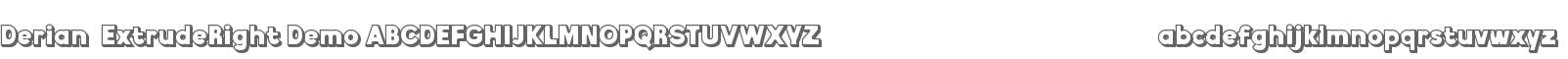 Derian Extrude Right Demo