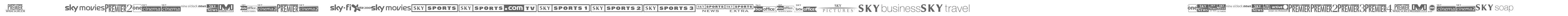 Sky 1998 Channel Logos