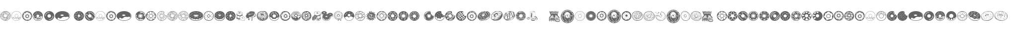 Donuts Icons