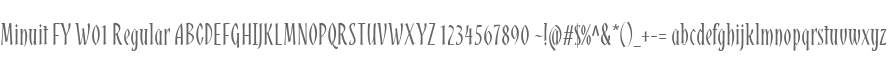 Minuit FY W01 Regular